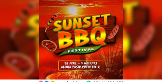 Sunset BBQ Festival 2023 di Aloha Pasir Putih PIK 2. Sumber: Instagram @jangkrikkuliner