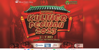 Festival Kuliner Pecinan 2023 di Mal Ciputra Jakarta. Sumber: Instagram @jangkrikkuliner