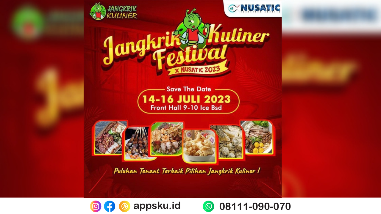 Festival Kuliner dengan POS Kasir Inovatif. Sumber: Dokumen Pribadi